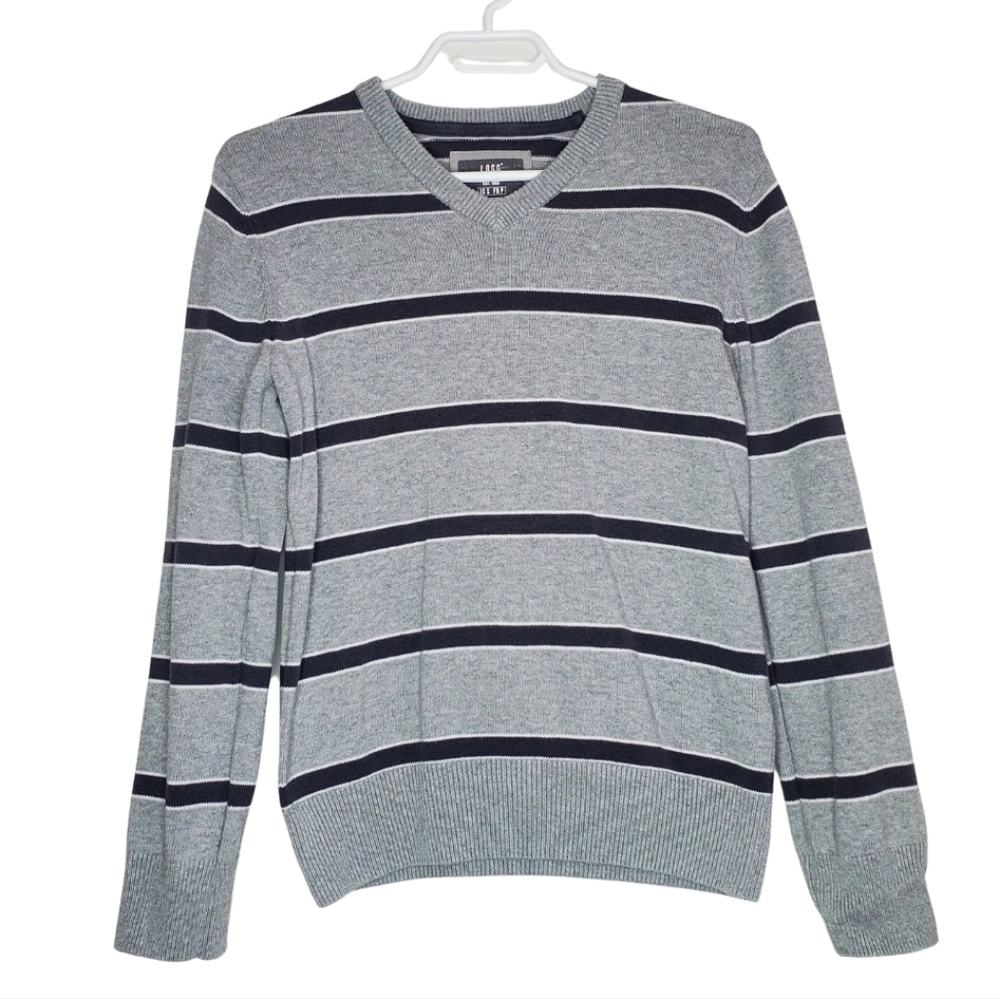 Lable of Graded Goods by H&M Men's V-Neck Pullover, Size S